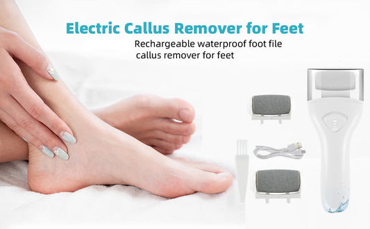 Electric Callus Remover Foot File – Get Salon-Soft Feet at Home in 60 Seconds
